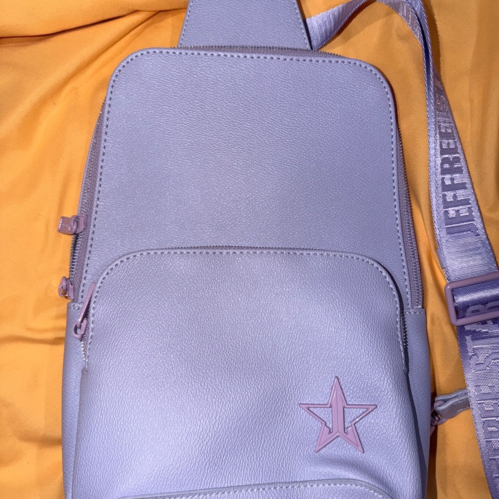 Purple Star Crossbody Bag